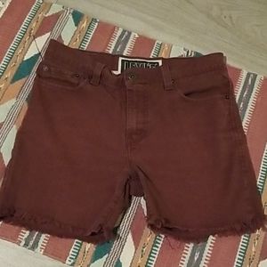 Levi's 510 Cut Off Shorts